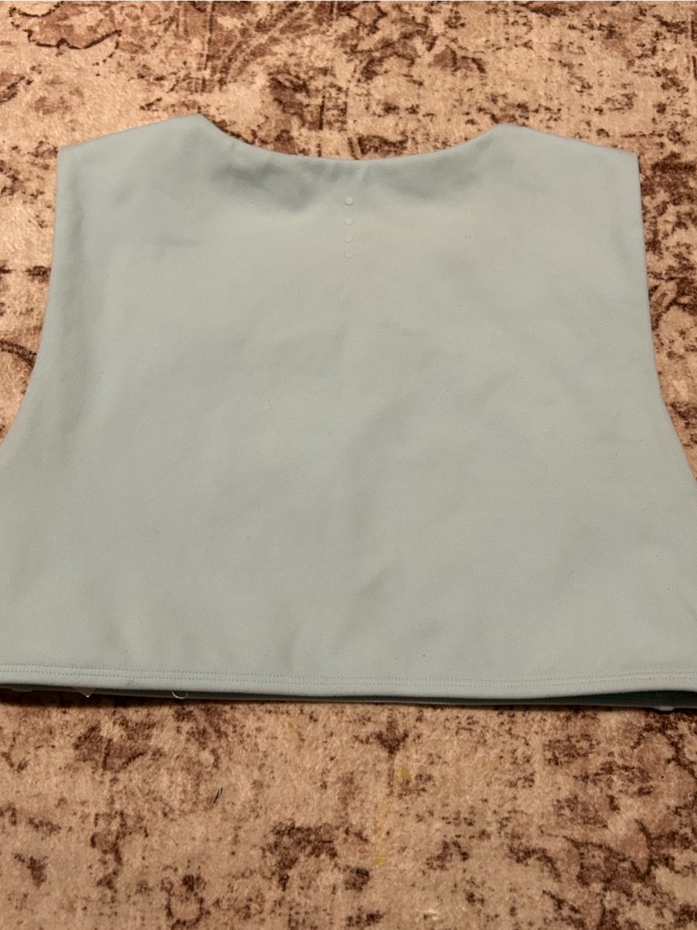 Acta cropped halter tank size small